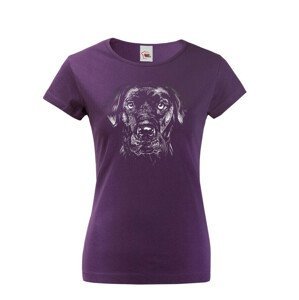 Dámské tričko s potiskem labradora - pro milovníky psů