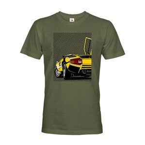 Pánské tričko s potiskem Lamborghini Countach  - tričko pro milovníky aut
