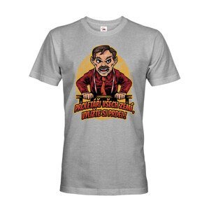 Pánské tričko s námětem filmu - Proletáři všech zemí, vyližte si prdel!