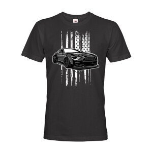 Pánské tričko s potiskem Ford mustang  - tričko pro milovníky aut