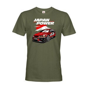 Pánské tričko s potiskem Mitsubishi Evo Tokyo Drift  -  tričko pro milovníky aut