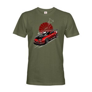Pánské tričko s potiskem Toyota Supra JDM -  tričko pro milovníky aut