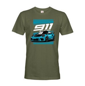 Pánské tričko s potiskem Porsche 911 GT3 RS -  tričko pro milovníky aut