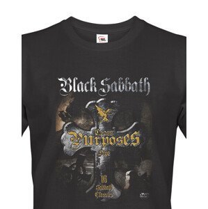 Pánské tričko s potiskem kapely Black Sabbath  - parádní tričko s potiskem metalové skupiny Black Sabbath