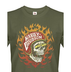 Pánské triko s motivem  Harley-Davidson