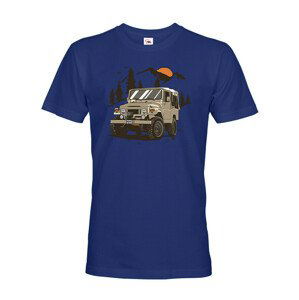 Pánské tričko s potiskem Toyota Land Cruiser -  tričko pro milovníky aut