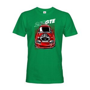Pánské tričko s potiskem Toyota 2JZ-GTE -  tričko pro milovníky aut