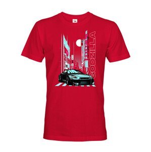 Pánské tričko s potiskem Nissan GTR Japan -  tričko pro milovníky aut