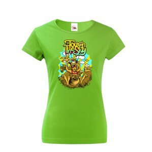 Dámské vtipné triko s potiskem klokana - skvělý dárek na narozeniny
