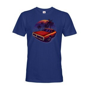 Pánské tričko s potiskem Dodge Charger -   tričko pro milovníky aut
