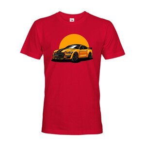 Pánské tričko s potiskem Ford Mustang -   tričko pro milovníky aut