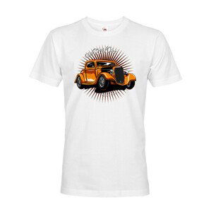 Pánské tričko s potiskem Hot rod -   tričko pro milovníky aut