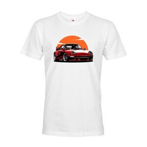 Pánské tričko s potiskem Porsche -   tričko pro milovníky aut