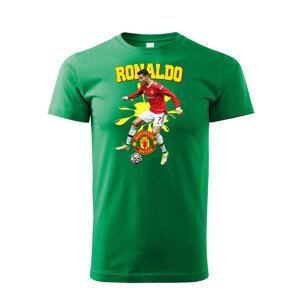 Dětské tričko s potiskem  Cristiano Ronaldo -  dětské tričko pro milovníky fotbalu
