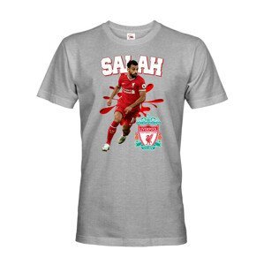Pánské tričko s potiskem  Mohamed Salah -  pánské tričko pro milovníky fotbalu
