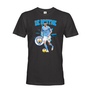 Pánské tričko s potiskem Kevin De Bruyne -  pánské tričko pro milovníky fotbalu