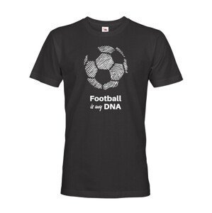 Pánské tričko pro milovníky fotbalu s potiskem Football is my DNA