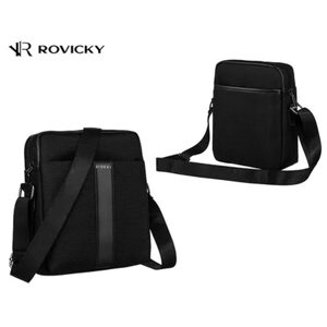 Praktická černá pánská taška přes rameno ROVICKY