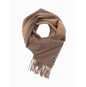 Ombre Clothing Módní světle hnědá pánská šála V2 ACSF-0118