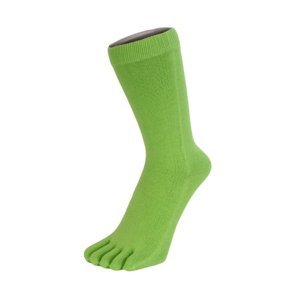 TOETOE ESSENTIAL - Prstové ponožky do půli lýtek - Lime green Velikost ponožek: 35-46