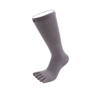 TOETOE ESSENTIAL - Prstové ponožky Pánské jednoduché - Anthracite Velikost ponožek: 41-48