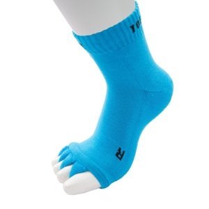 TOETOE Zdravotní prstové ponožky - Oddělovač prstů (Toe Separator) - Turquiose - Jedna velikost Velikost ponožek: One size