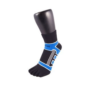 TOETOE Sportovní prstové ponožky z mikrovláken běžecké Trainer - modré Velikost ponožek: 35-38