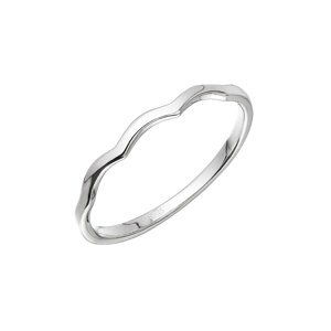 Stříbrný prsten vlnky 65002