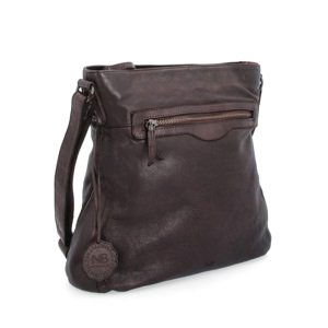 Kožená crossbody kabelka