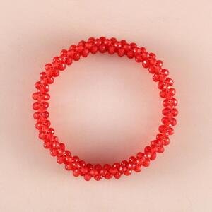 Bracelet with Red Quartz ATWG: 66.00 cts, AVG: 13.20 grms, Velikost: 7.5col