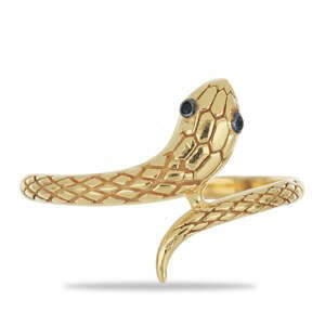 Pozlacený Stříbrný Prsten s Černým Spinelem z Horského Badachšánu, Velikost: 57-56