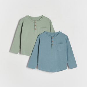 Reserved - Babies` blouse - Zelená