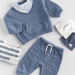 Reserved - Babies` jogging top & trousers - Modrá