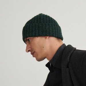 Reserved - Čepice beanie - Zelená