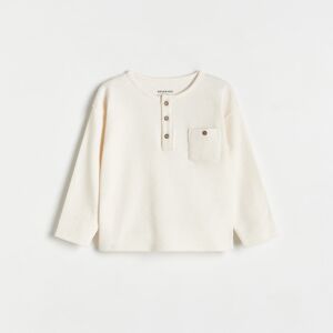 Reserved - Babies` blouse - Krémová