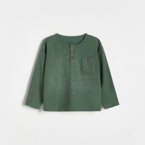 Reserved - Babies` blouse - Zelená