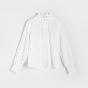 Reserved - Košile s volánky - Bílá