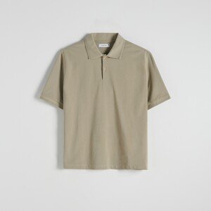 Reserved - Men`s polo - Zelená