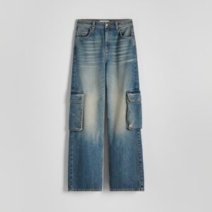 Reserved - Ladies` jeans trousers - Modrá