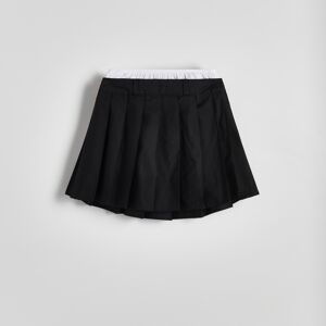 Reserved - Ladies` skirt - Černý