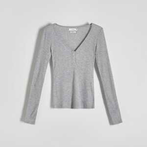 Reserved - Ladies` blouse body - Světle šedá