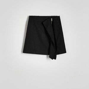 Reserved - Ladies` skirt - Černý