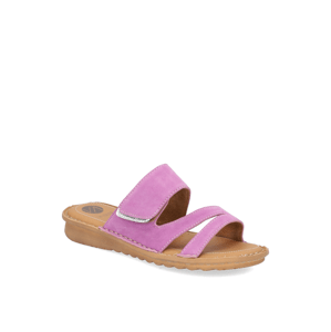 Vabene pantofle - nubuk růžová