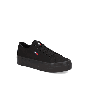 Tommy Hilfiger TOMMY JEANS FLATFORM VULC černá