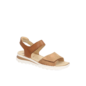 Ara sandály - kombinace kůže hnědá