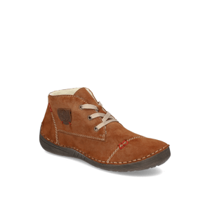 Rieker kotníčkové boty - kombinace kůže