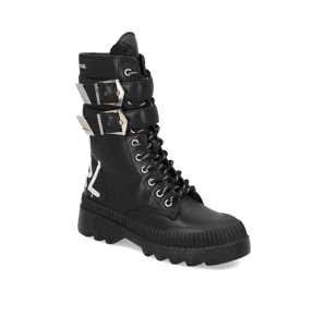 KARL LAGERFELD TREKKA II Hi Cuff Buckle Boot