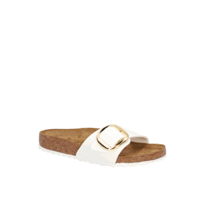 Birkenstock Madrid Big Buckle bílá