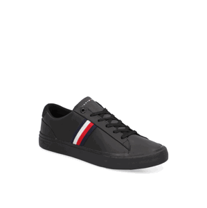 Tommy Hilfiger CORPORATE LEATHER SNEAKER černá