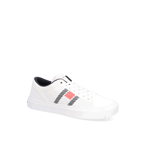 Tommy Hilfiger LIGHTWEIGHT STRIPES KNIT SNEAKER bílá